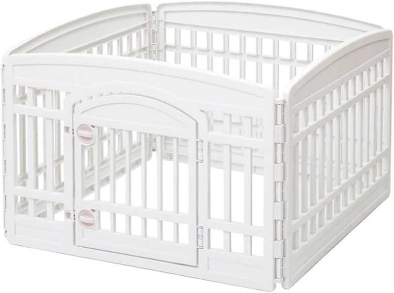 Foldable Dog Playpen - Made from ABS plastic. High quality.