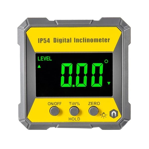 Inclinometer Digital Protractor Angles Gauges Level with Magnetic Base