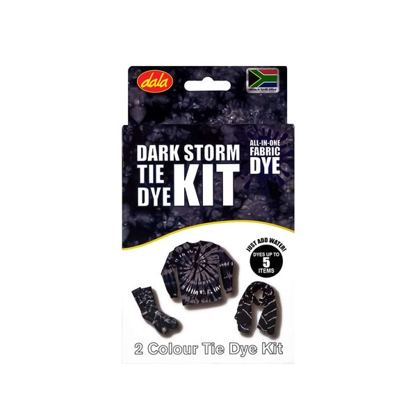 Dala Mini Tie Dye Kit Dark Storm - 3 Colours