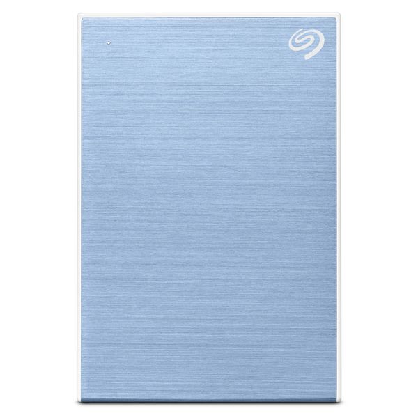 Seagate One Touch 2TB 2.5" Portable Hard Drive - Light Blue