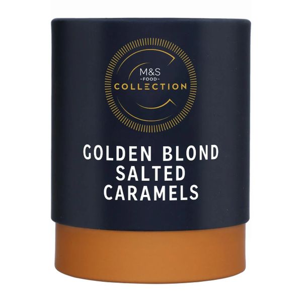 M&amp;S Collection Golden Blond Salted Caramels 120g