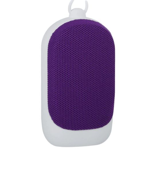 Wireless Mini Speaker With Long Distance Transmission - Purple &amp; White