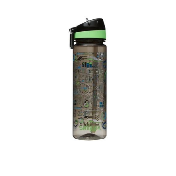 Smiggle Black Virtual Drink Up Bottle 650ml
