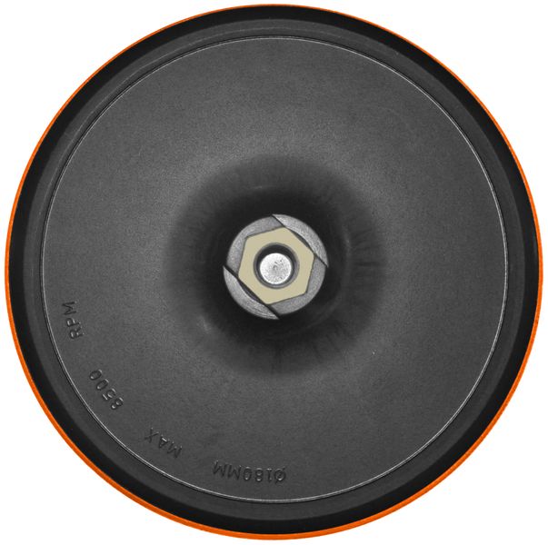 Total Tools 2Pcs Polishing Pad With Flange M14x2 Nut 180mm