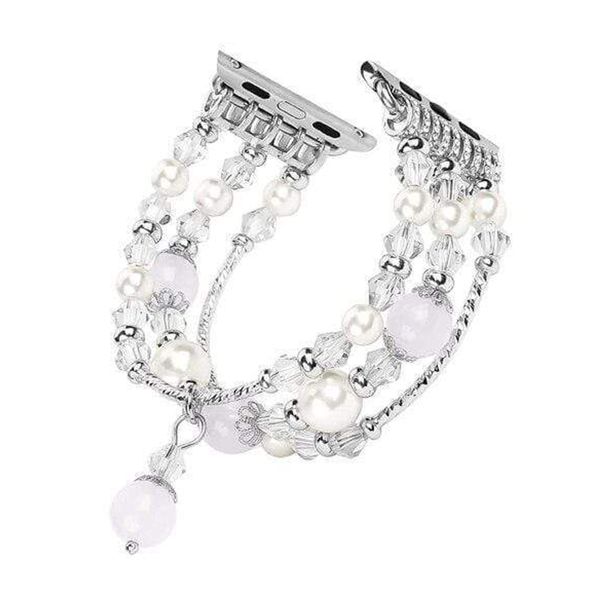 Killer Deals Pearl Beaded Bracelet Compatible with 38/40/41mm Apple Watch