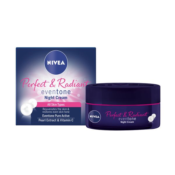 NIVEA Perfect &amp; Radiant Eventone Night Cream, Face Cream, 50ml