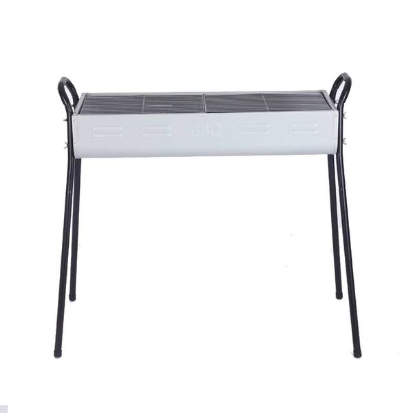 Large Stainless Steel Outdoor Charcoal BBQ Grill - Braai Stand (7702)