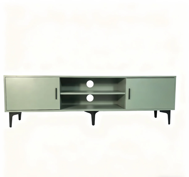Mia's Home Florence 160cm TV Unit Stand - Sage Green