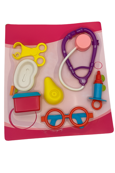 Kids Doctor Set - 6-Piece Pretend Play Medical Kit