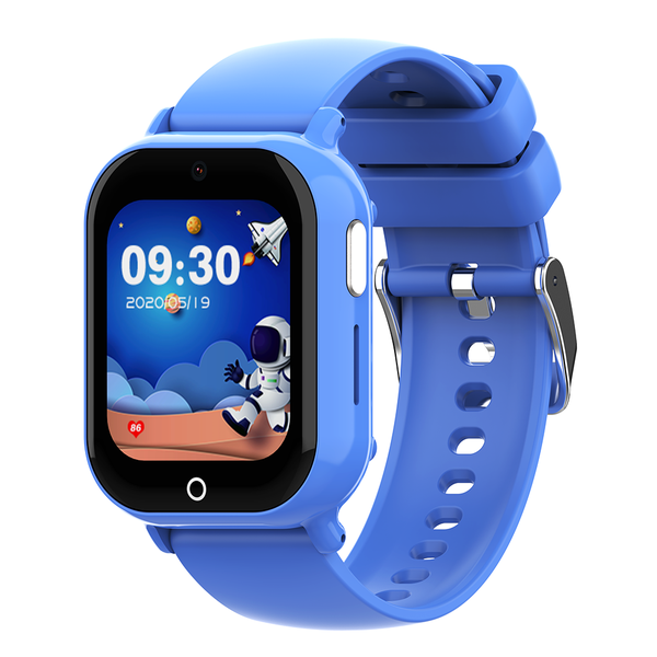 M05 1.52" Smart Watch for Kid-WiFi Voice Video Chat/Magnetic charging-Blue