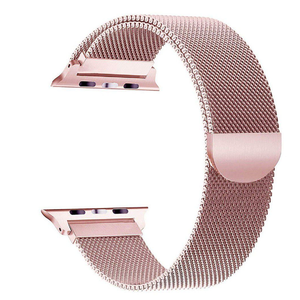 Strap for 38mm - Pink Rose Gold For Apple Watch