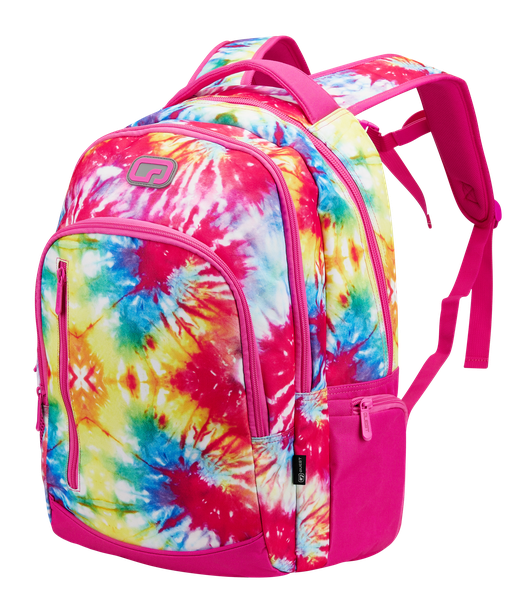 Quest Tie-Dye Scholar Backpack 30L - Stylish &amp; Durable School Bag