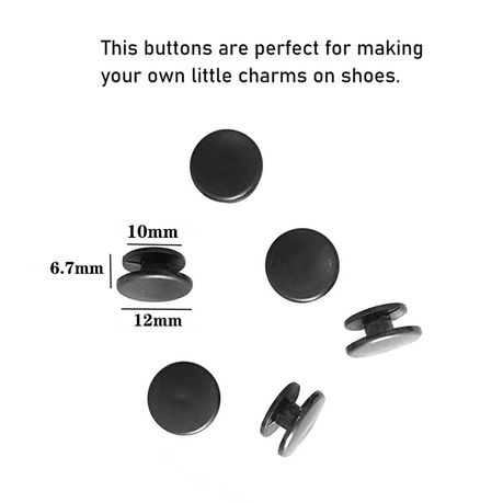 Plastic Buttons Buckle Shoes  Plastic Shoe Buttons Parts