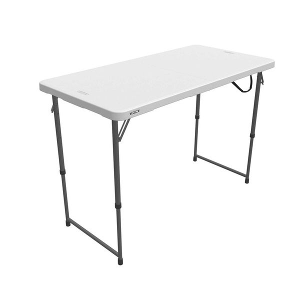 Lifetime 1.2m Adjustable Folding Camping Table
