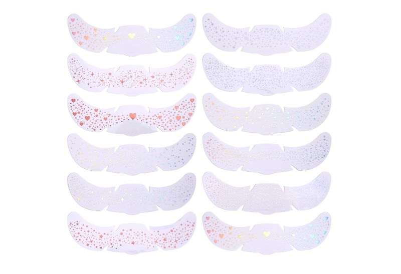 Sparkle Freckles Temporary Face Tattoos, Waterproof Glitter Fake Freckle