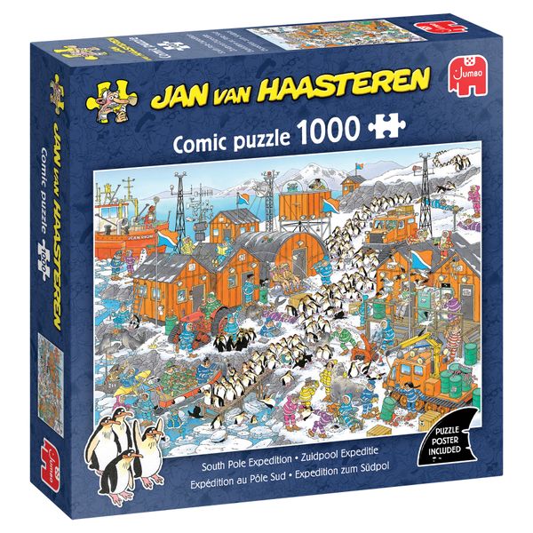 Jumbo Jan van Haasteren - South Pole Expedition Puzzle - 1000 Pieces
