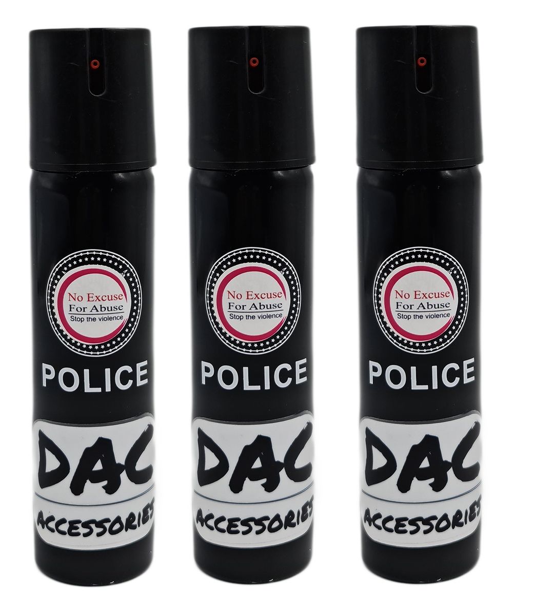 DAC Accessories Highly Effective Self Defense Pepper Spray 110ml 3