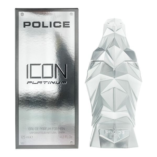 Police Icon Platinum Eau De Parfum 125ml (Parallel Import)