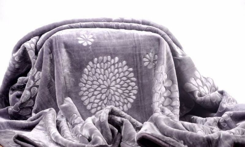 Pure Mink Blanket - Grey