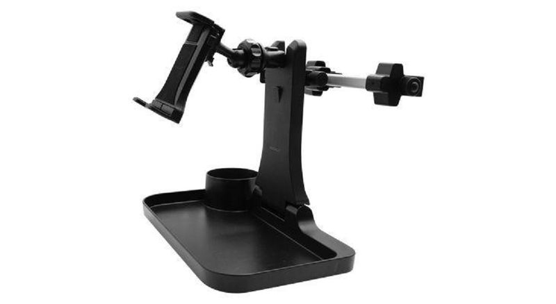 MACALLY - Car seat headrest tablet holder with tray table