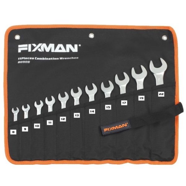 FIXMAN 11 Piece COMBINATION SPANNER SET