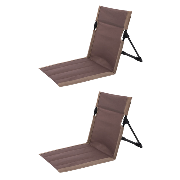 Lightweight Outdoor Reclining Foldable Chair - 2 Pack