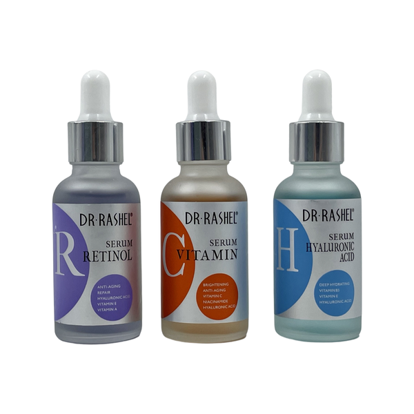 Vitamin C Hyaluronic Acid And Retinol Serum Set