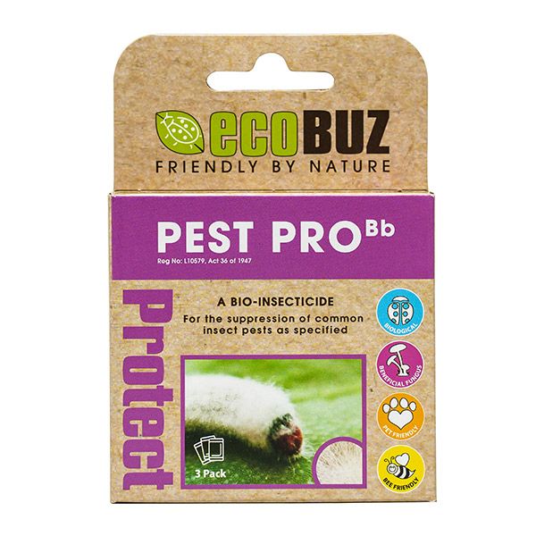 Ecobuz Pest Pro - Bioinsecticide 3 Doses