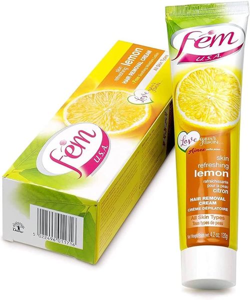 fem u.s.a. Lemon Hair Removal Cream- All skin types