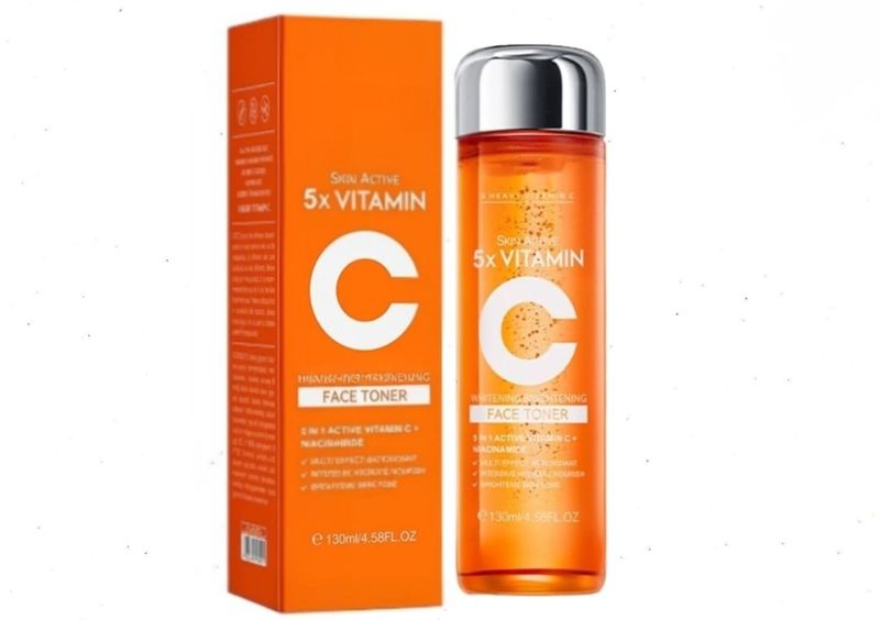 5X Vitamin C Toner, Korean Vitamin C - FaceToner, Face Toner 5 En 1 Vitamin