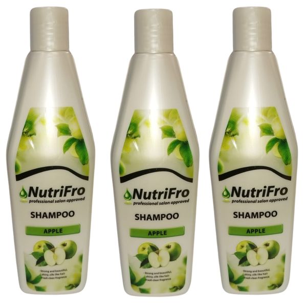 NutriFro - Shampoo - Apple - 350ml Pack Of 3