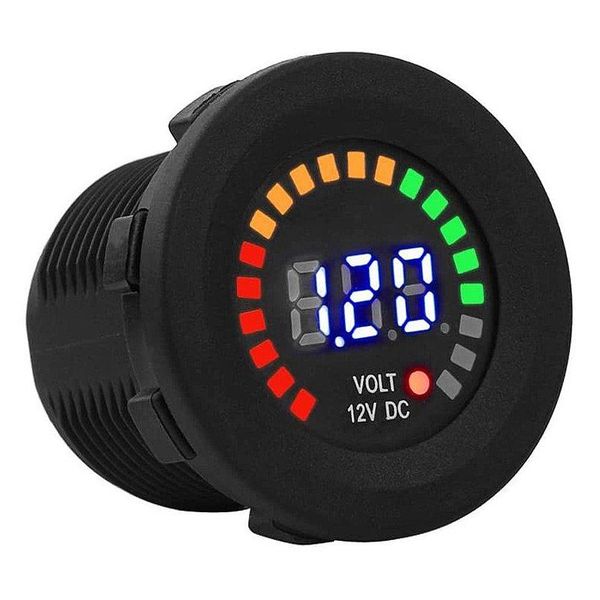Color voltmeter 12V
