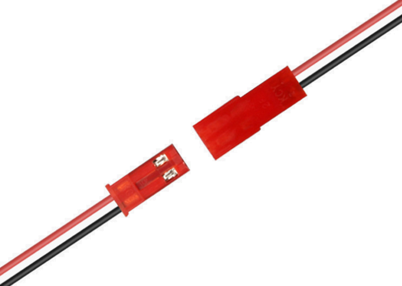 Dupont Connector 2 Pin 22AWG | 10 cm lead wire Pack of 20 (JST SYP-2P)