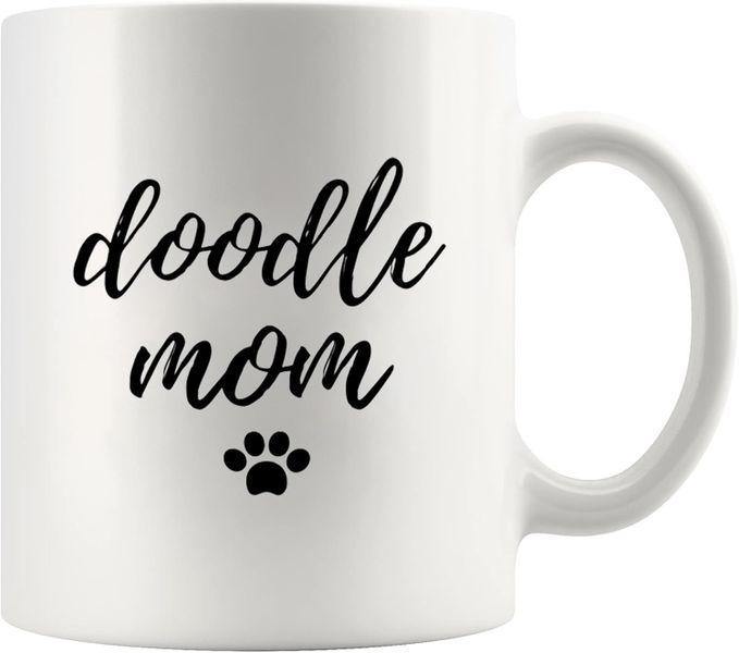 Doodle mom-Father's day-Mother's day-Valentines-Christmas Mug