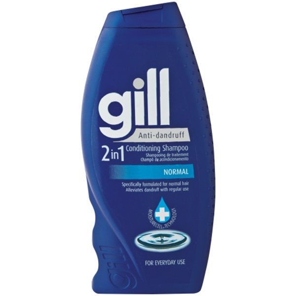 Gill Anti-Dandruff 2-In-1 Conditioning Shampoo Normal - 400ml (Pack of 2)