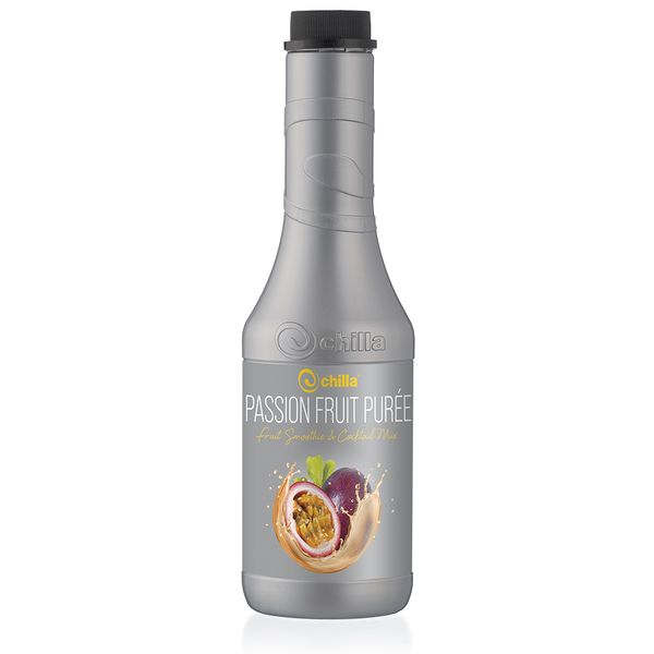 Chilla Passion Fruit Granadilla Smoothie 1lt-Tropical,Creamy,Cafés,Home Use