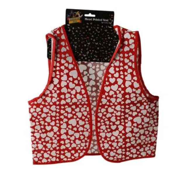 Love-Pattern Dress-Up Vest