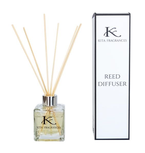 Jasmine &amp; Frangipani Reed Diffuser by KITA Fragrances