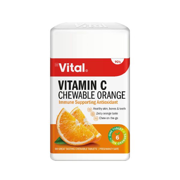 Vital Vitamin C Chewable Orange