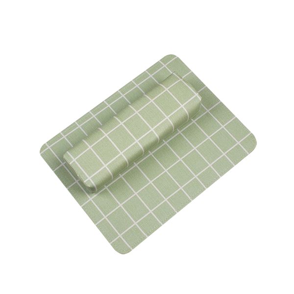 Salon Nail Art Pillow Hand Holder Cushion Arm Rest Pad Set-Green