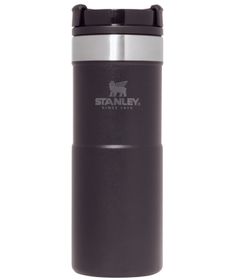 Stanley Classic Neverleak 470ml Travel Mug (Matt Black Pebble)