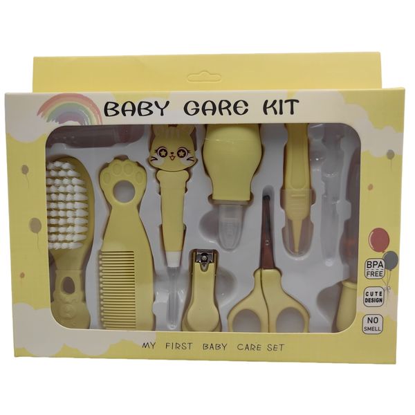 Baby Care Kit - My First Baby Care Set (BPA Free, No Smell)