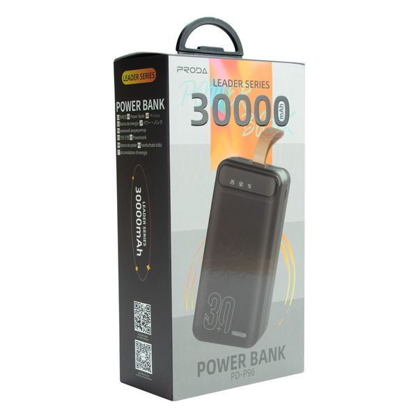 30000mAh Proda Power bank - Black