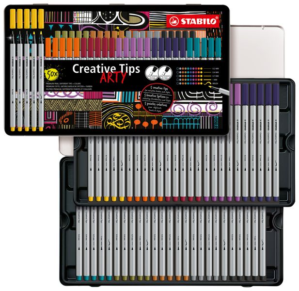 STABILO Multi Liner Creative Tips Bright (30 Pack)