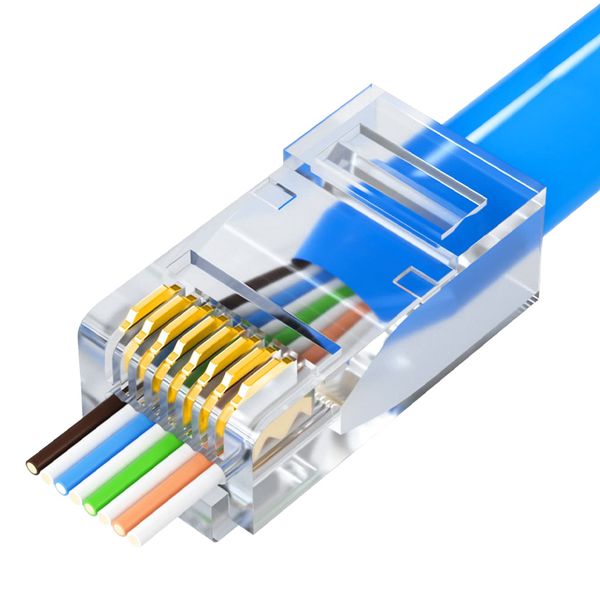 Astrum NT120 Cat6 RJ45 Net Connectors Pack of 100