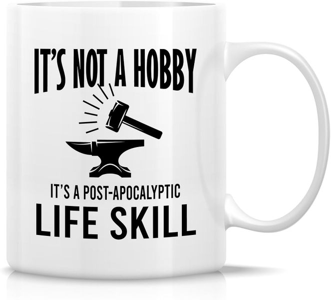 It's a life skill-Father's day-Mother's day-Valentines-Christmas Mug