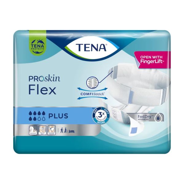 Tena Proskin Flex Plus Slip Large - 90 Diapers