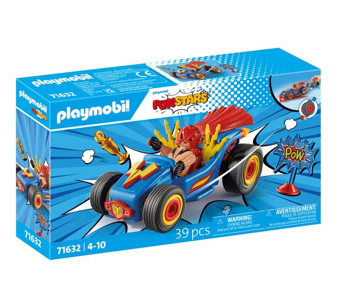 Playmobil Funstars - Racing Wrestler (39 Pieces)