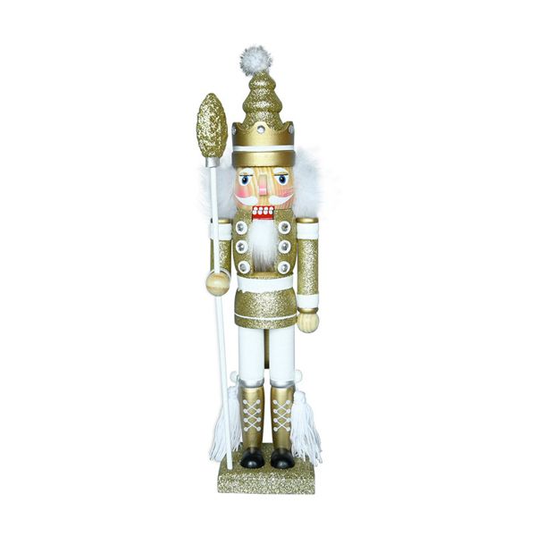 Wooden King Nutcracker Ornaments Christmas Decorations
