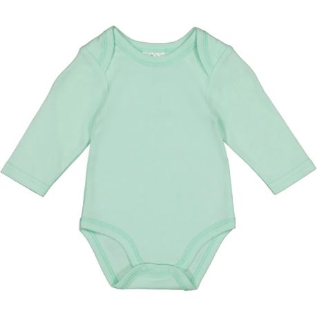 green baby grow
